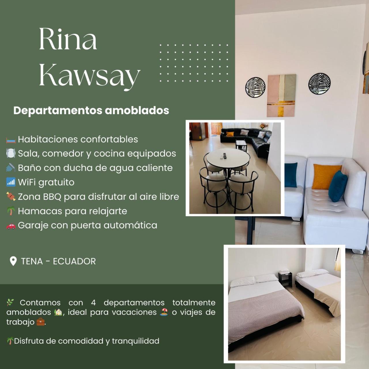 Rinakawsay - Viveviajando Apartamento Amoblado En เตนา ภายนอก รูปภาพ